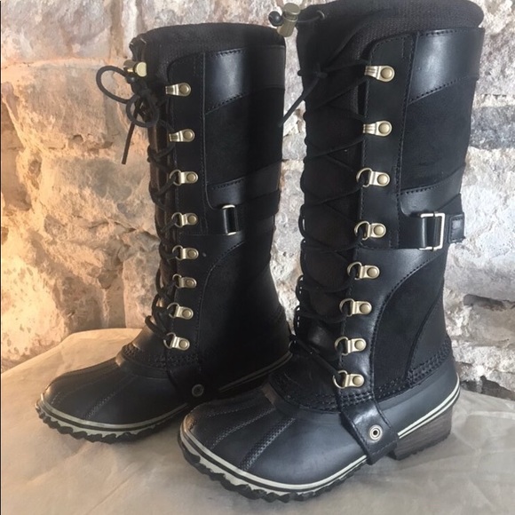 Sorel Shoes - BRAND NEW SOREL Conquest Carly Black size 5